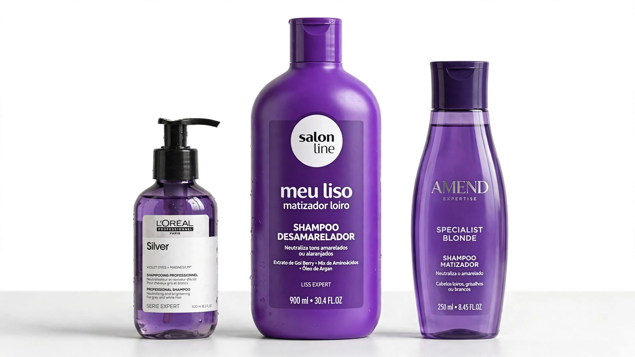 Melhor shampoo tonalizante para cabelo branco em 2026: 5 opções para cobrir ou realçar o grisalho