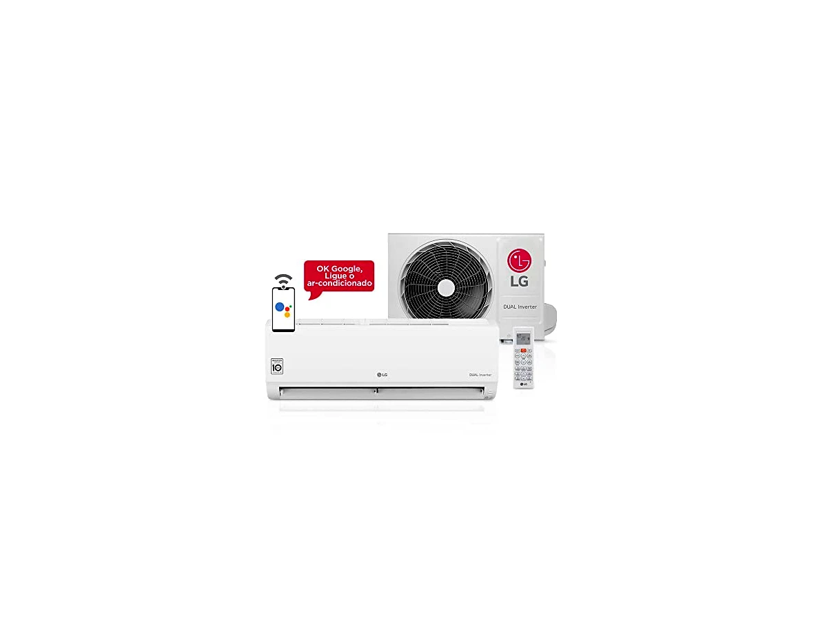 Ar-Condicionado Split HW LG DUAL Inverter Voice 24.000 BTUs Frio