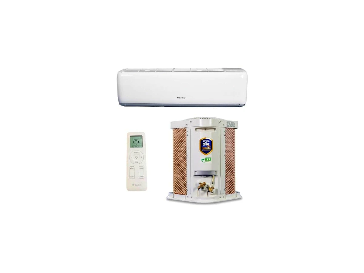 Ar-Condicionado Split HW Inverter Gree G-Top Connection 9.000 BTUs Frio 220V