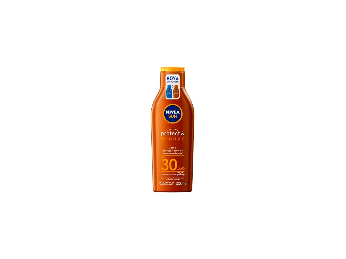 Revisão NIVEA Sun Loção Protetor Solar Protect & Bronze FPS 30 200ml: A melhor escolha de custo-benefício para viagens prolongadas