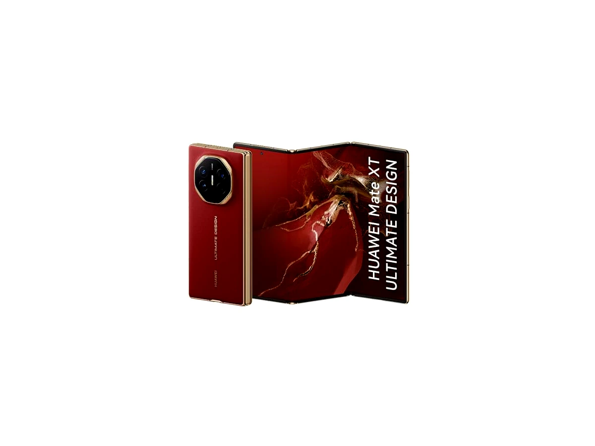 Smartphone, HUAWEI Mate XT ULTIMATE DESIGN, Vermelho