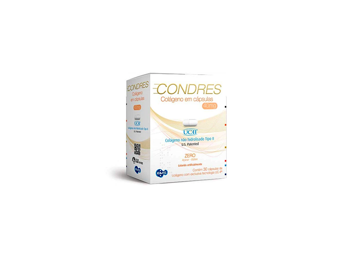 Condres Colágeno Tipo II Não Hidrolisado 30 cápsulas