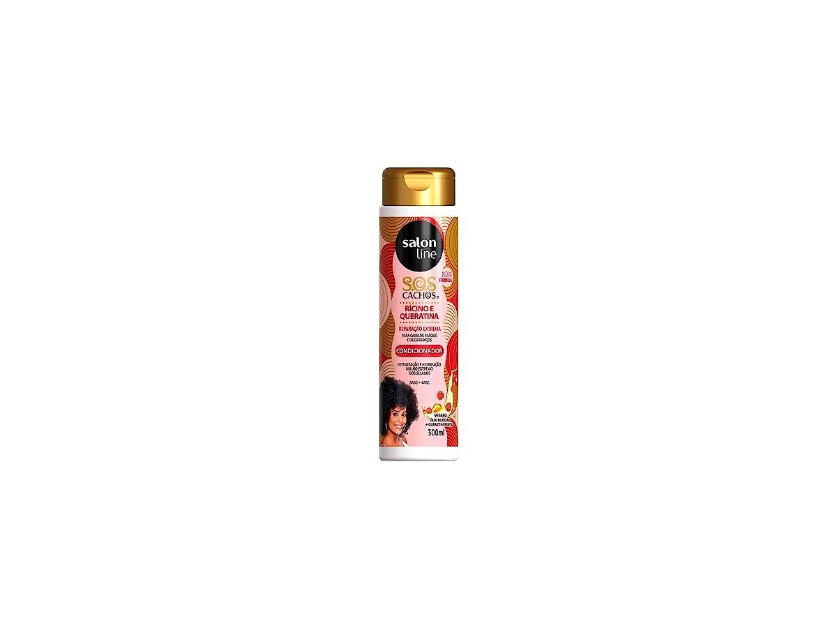 Condicionador Salon Line S.O.S Cachos Rícino e Queratina 300ml