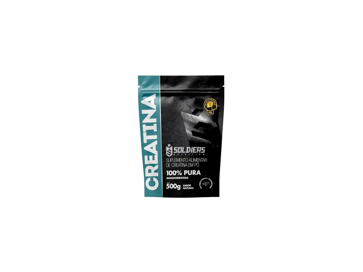 Soldiers Nutrition Creatina Monohidratada 100% Pura (500g)