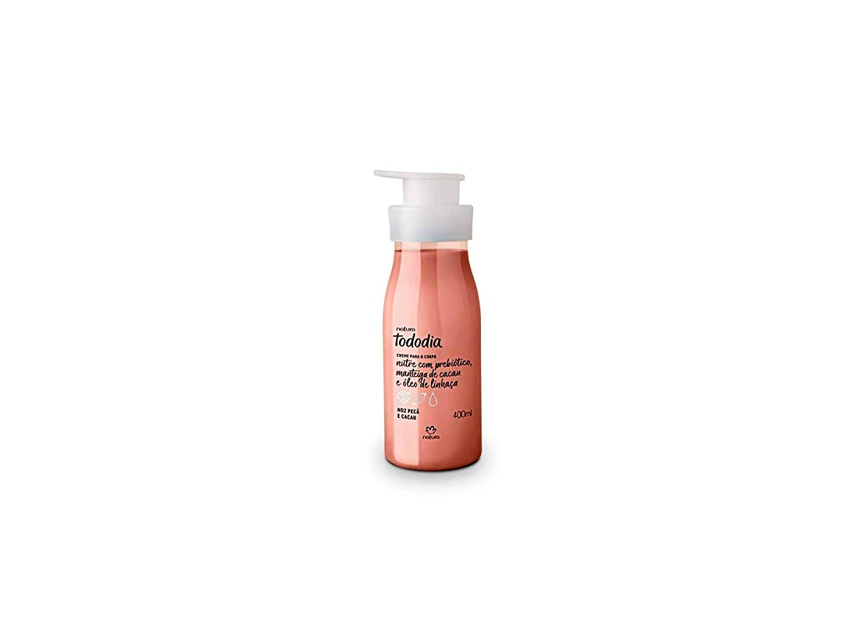 Revisão Creme Desodorante Nutritivo para o Corpo Natura Tododia Noz Pecã e Cacau 400ml: a escolha certa para perfume e agilidade no pós-banho