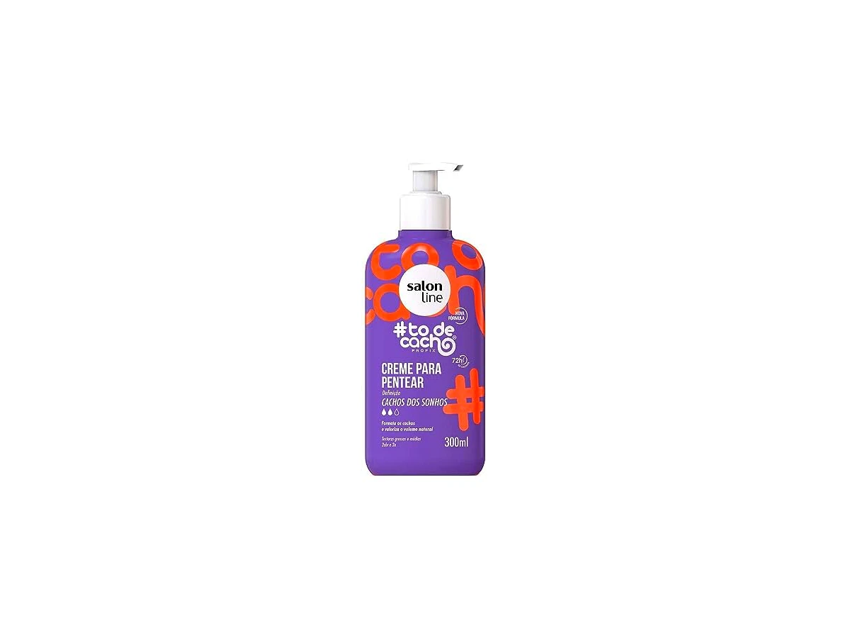 Salon Line Creme para Pentear #todecacho Ondulados 2A 2B 2C 300ml