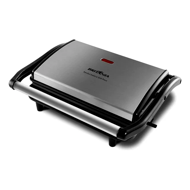 Grill e Sanduicheira Britânia 2 em 1 BGR27I