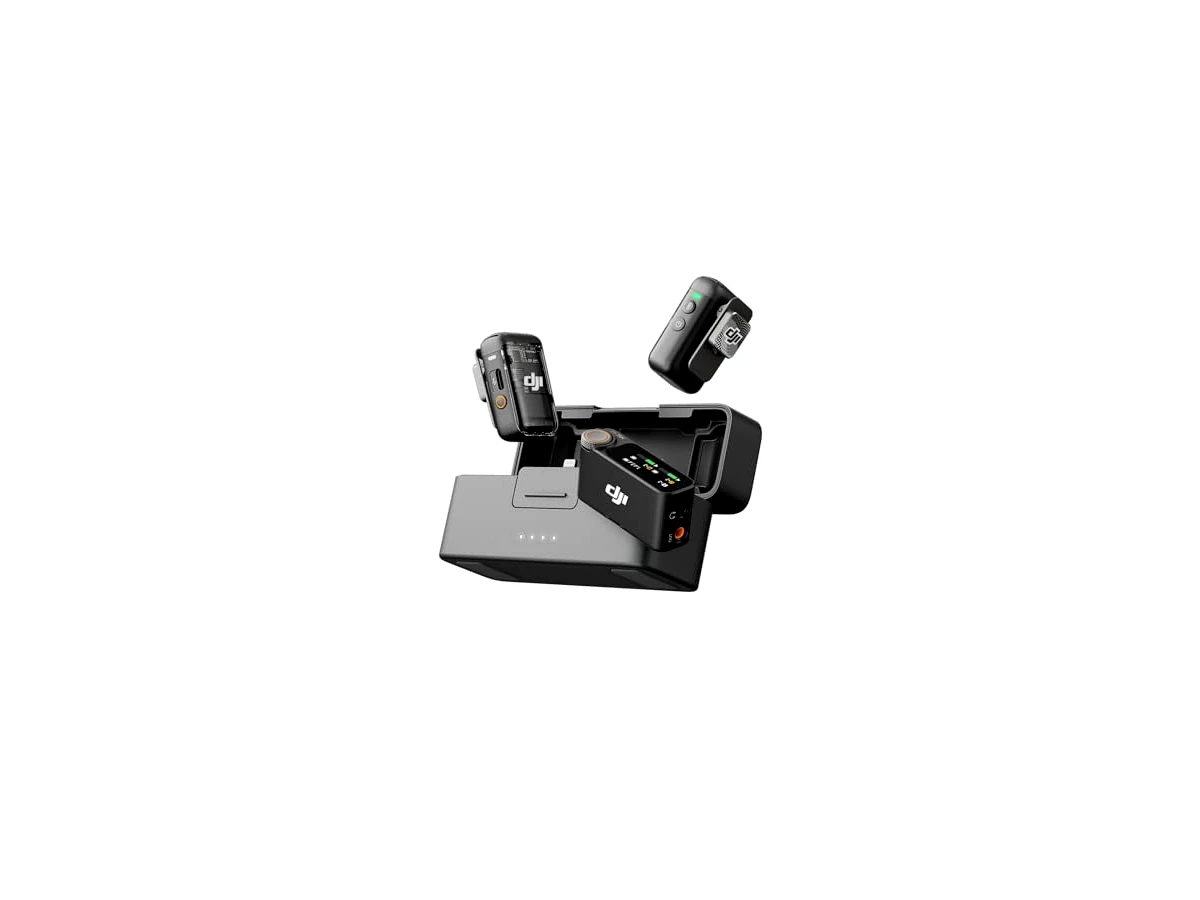 Microfone DJI Mic 2 (2 TX + 1 RX + Case)