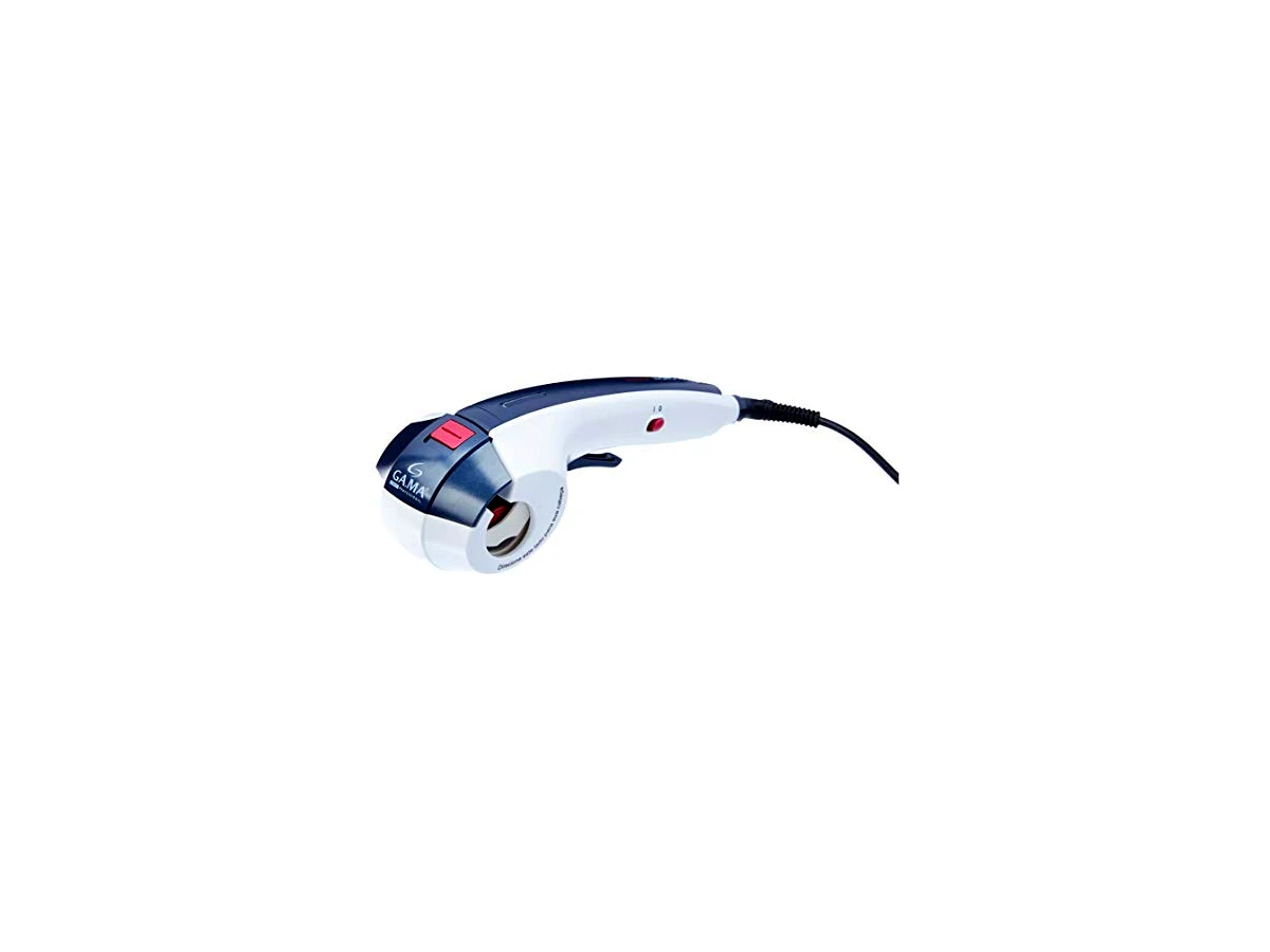 Modelador de Cachos Automático Gama Italy Innova Wonder Curl Nano Silver Bivolt (Branco/Rosa)