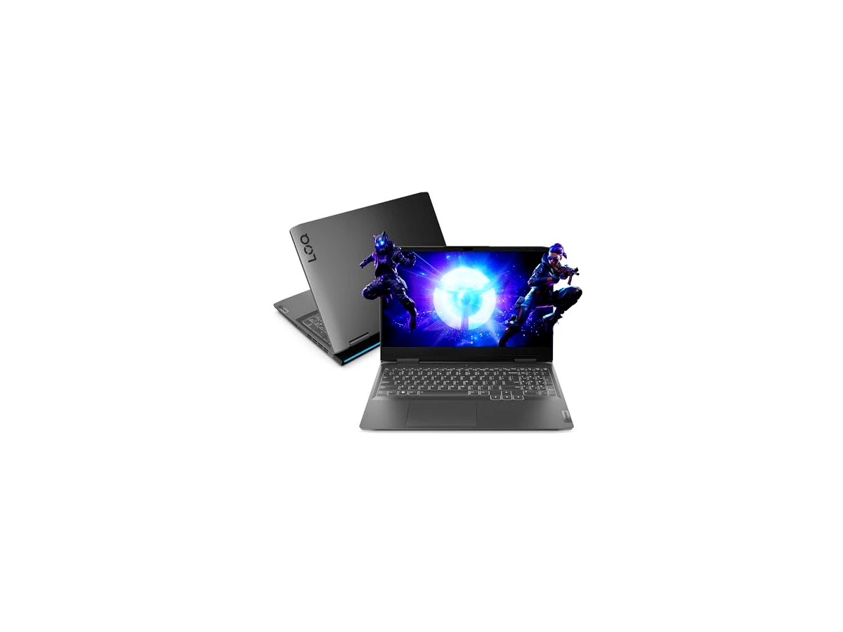 Notebook Gamer Lenovo LOQ Intel Core i5-12450H 8GB 512GB SSD RTX 2050 15.6