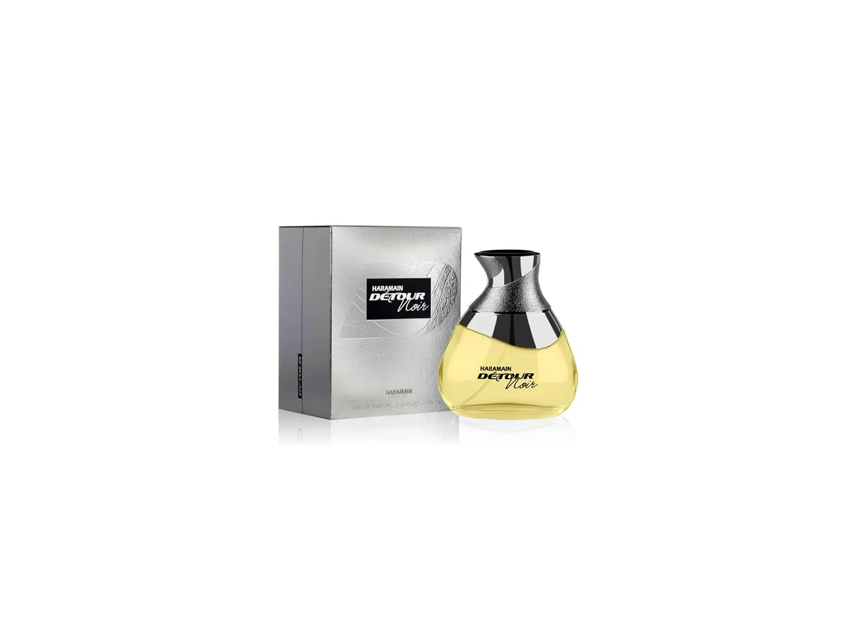 Al Haramain Detour Noir Para Unissex - 3,33 Oz Edp Spray