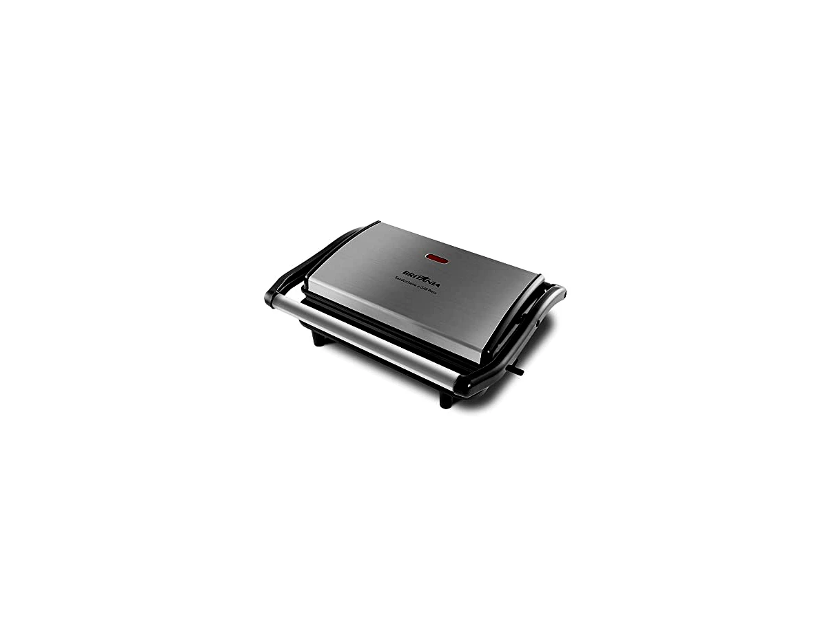 Sanduicheira e Grill Britânia Press Inox BGR27I 850W