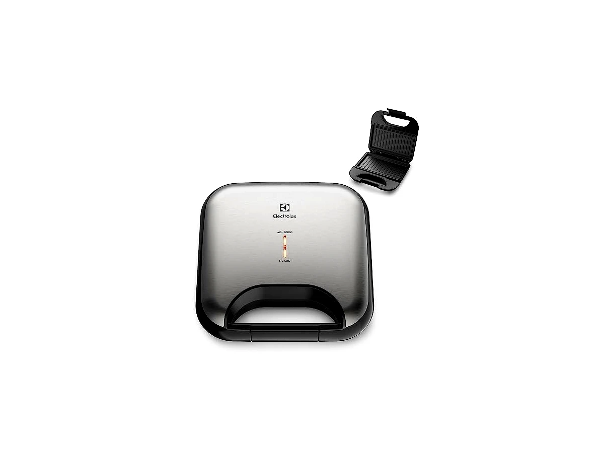 Sanduicheira Grill Electrolux ESG20 Inox Chapa Ondulada