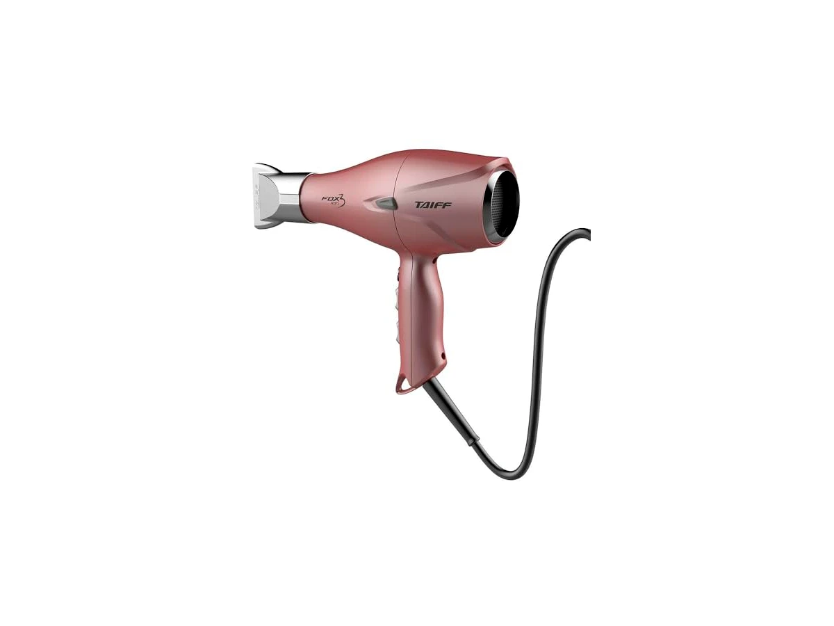 Secador de Cabelo Taiff Vulcan Digital 2500W Profissional Motor AC Profissional Soft Rose 2200W