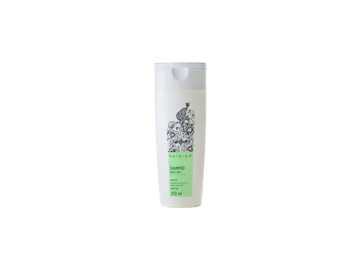 Shampoo Lippia Alba Orgânico Cabelos Oleosos 300ml Herbia