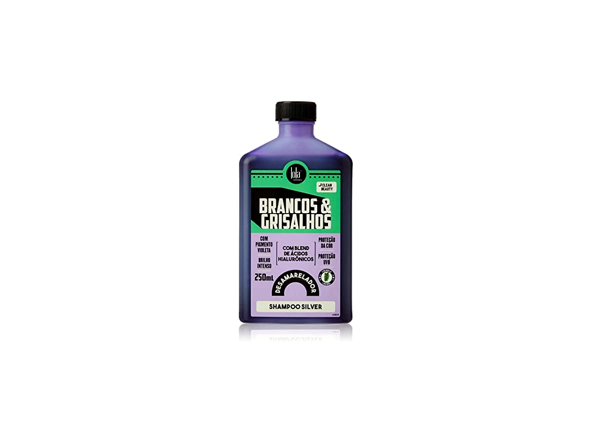 Lola Cosmetics Brancos e Grisalhos Shampoo Silver