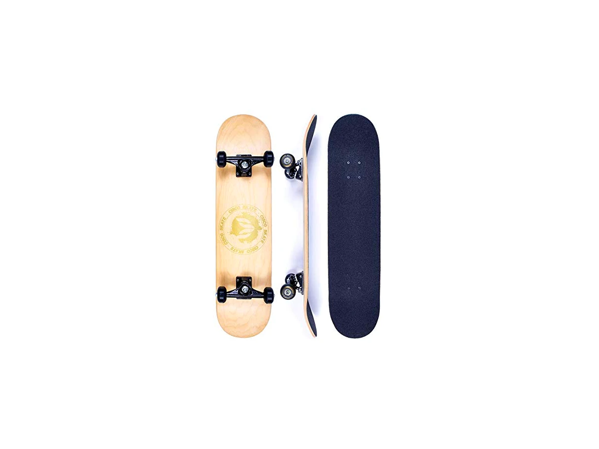 Skate Montado Cisco Logo P/B Iniciante Marfim 8.0