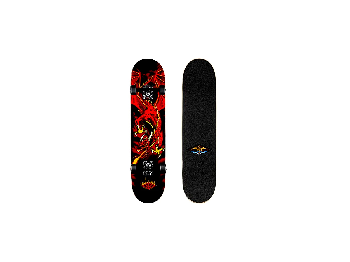 Skate Montado Powell Peralta Golden Dragon Flying Dragon 3 7.625