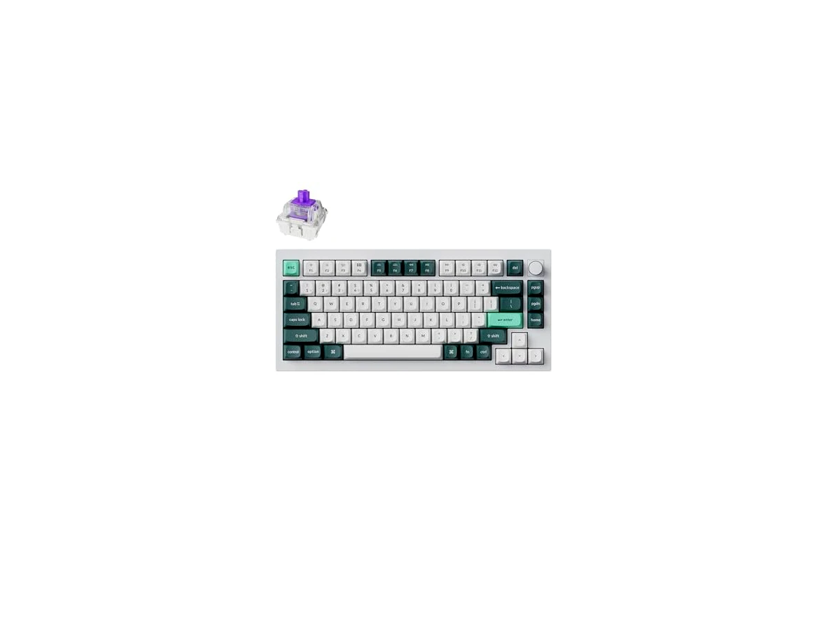 Keychron Q1 HE QMK Teclado Mecânico Sem Fio