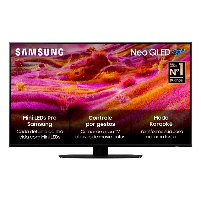 Smart TV Samsung 43" Neo QLED 4K QN43QN90FAGXZD
