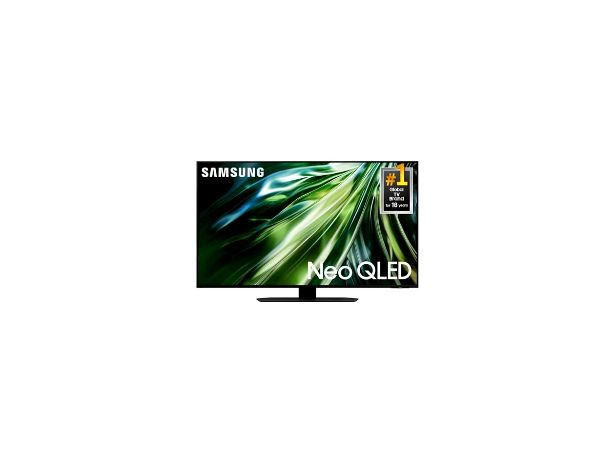 SAMSUNG Smart TV Classe QN90D Neo QLED 4K de 55 polegadas, preto grafite