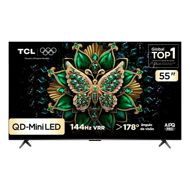 Smart TV TCL 55" 4K QD-Mini LED C6K