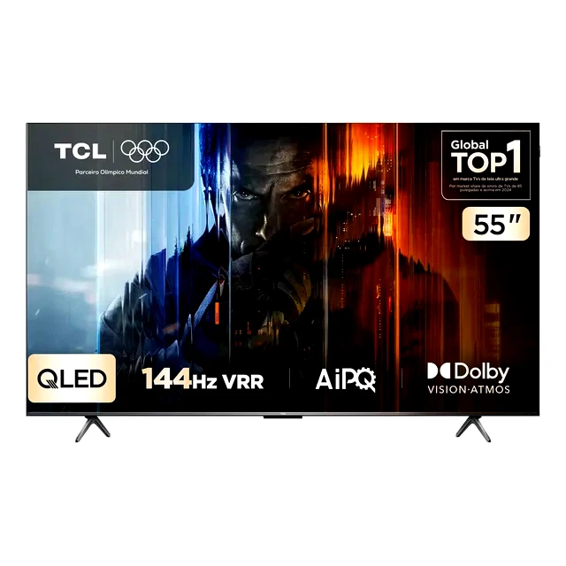 Smart TV TCL 55" 4K QLED P8K