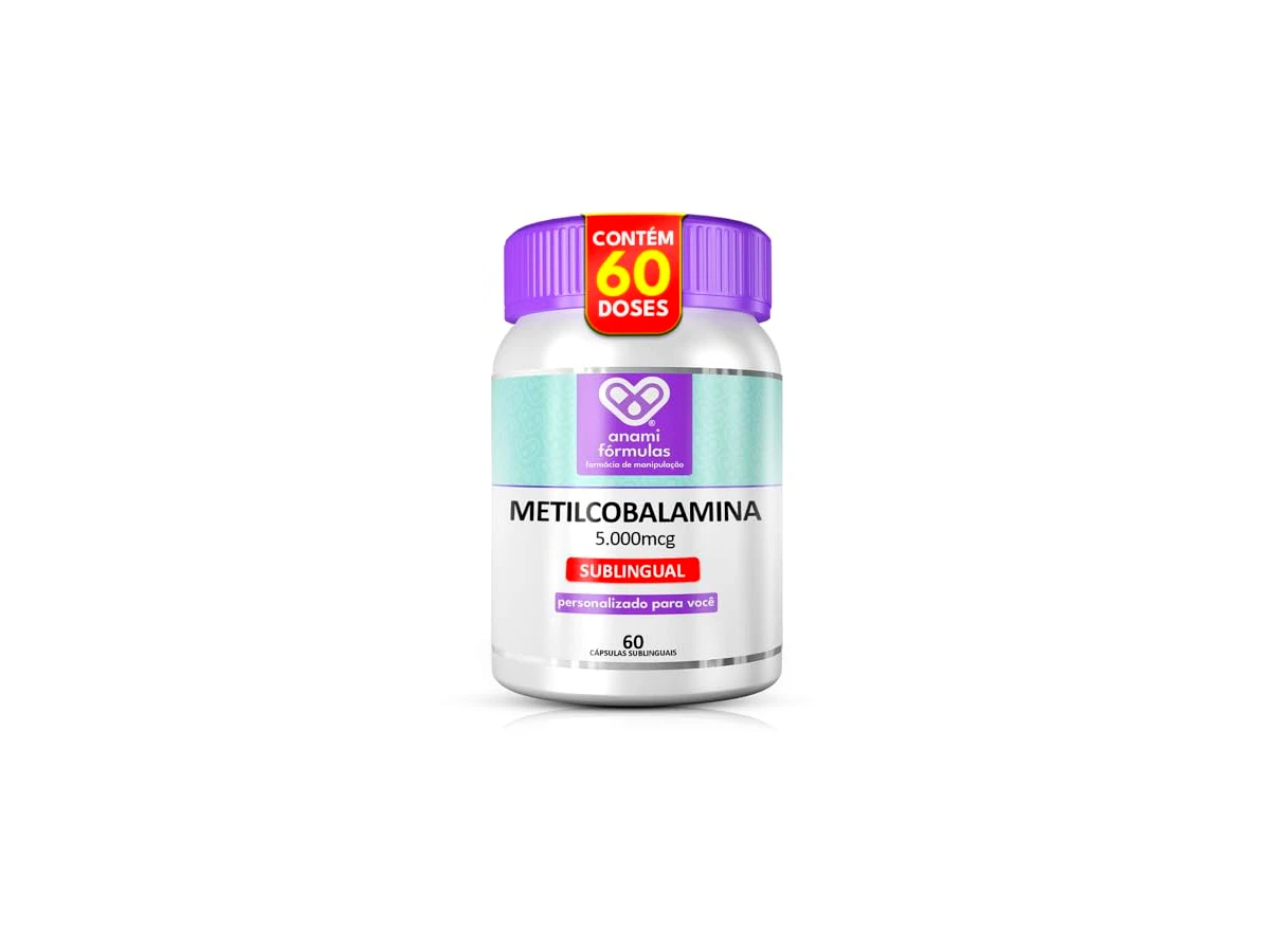 Revisão Metilcobalamina 5.000mcg MAX DOSE B12 Ativa SUBLINGUAL de Absorção Rápida – 60 Cápsulas: A escolha para tratamento de choque na deficiência severa