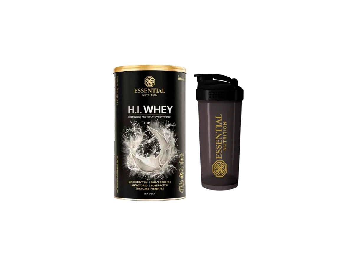 H.I Whey Protein Isolado/Hidrolisado Neutro Essential Nutrition